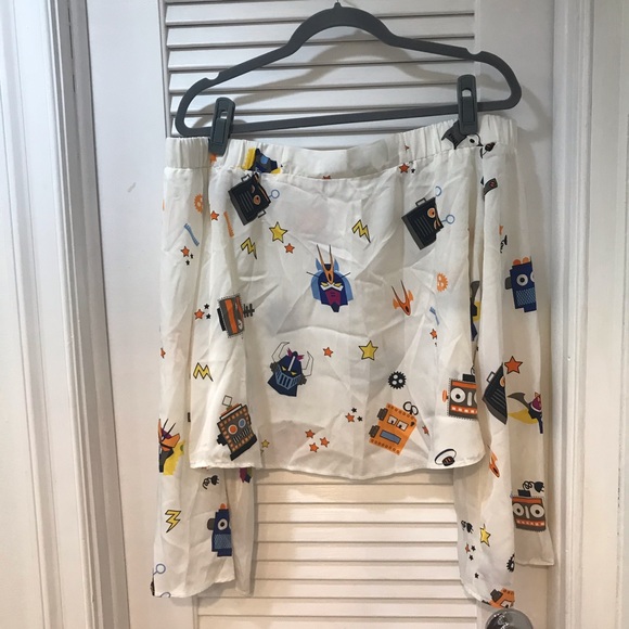 NEW! with tags - off the shoulder top - Picture 2 of 2